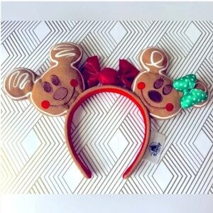LIMITED EDITION Disney Gingerbread Ears - 2019 Christmas - No Longer Sold